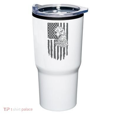 American Flag Eagle Patriot Tumbler
