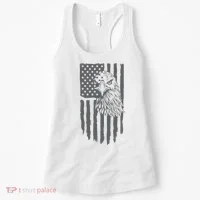 American Flag Eagle Patriot Women's Tank Top thumb 0