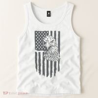 American Flag Eagle Patriot Tank Top thumb 2