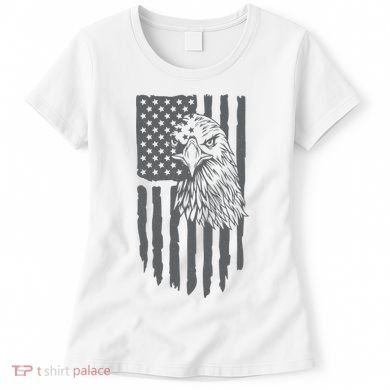 American Flag Eagle Patriot Women's T-Shirt