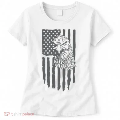 American Flag Eagle Patriot Women's T-Shirt