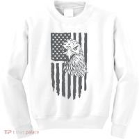 American Flag Eagle Patriot Kids Sweatshirt thumb 0