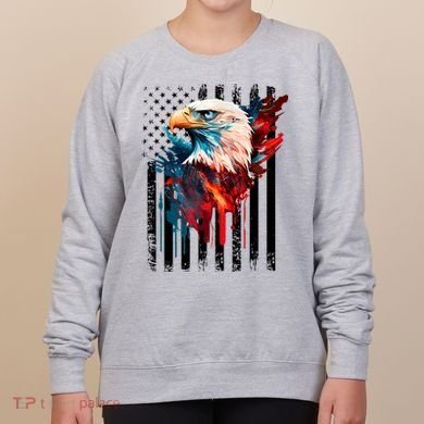 American Flag Eagle Patriots America Eagle Women's Sweatshirt