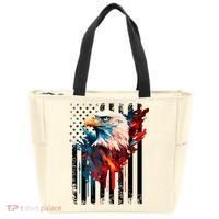 American Flag Eagle Patriots America Eagle Tote Bag thumb 0