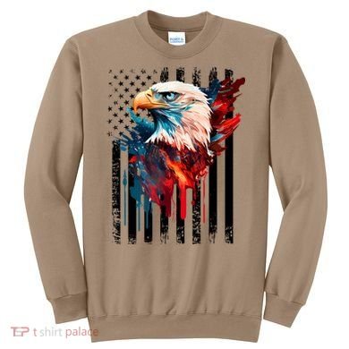 American Flag Eagle Patriots America Eagle Sweatshirt