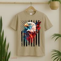 American Flag Eagle Patriots America Eagle T-Shirt thumb 2