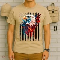 American Flag Eagle Patriots America Eagle T-Shirt thumb 6