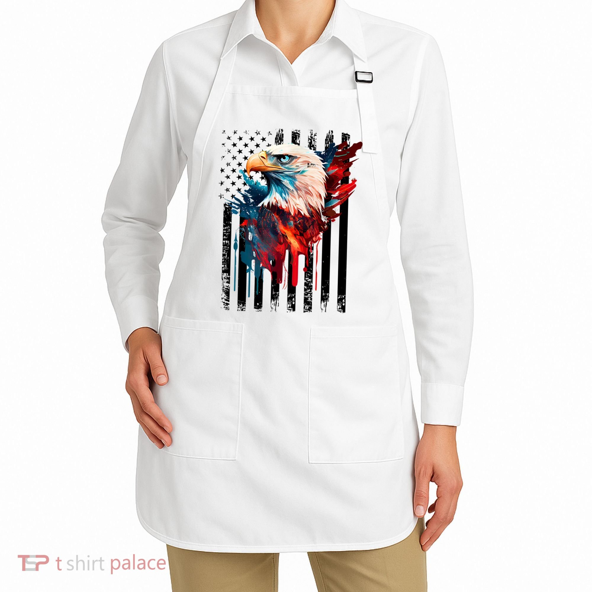 American Flag Eagle Patriots America Eagle Apron