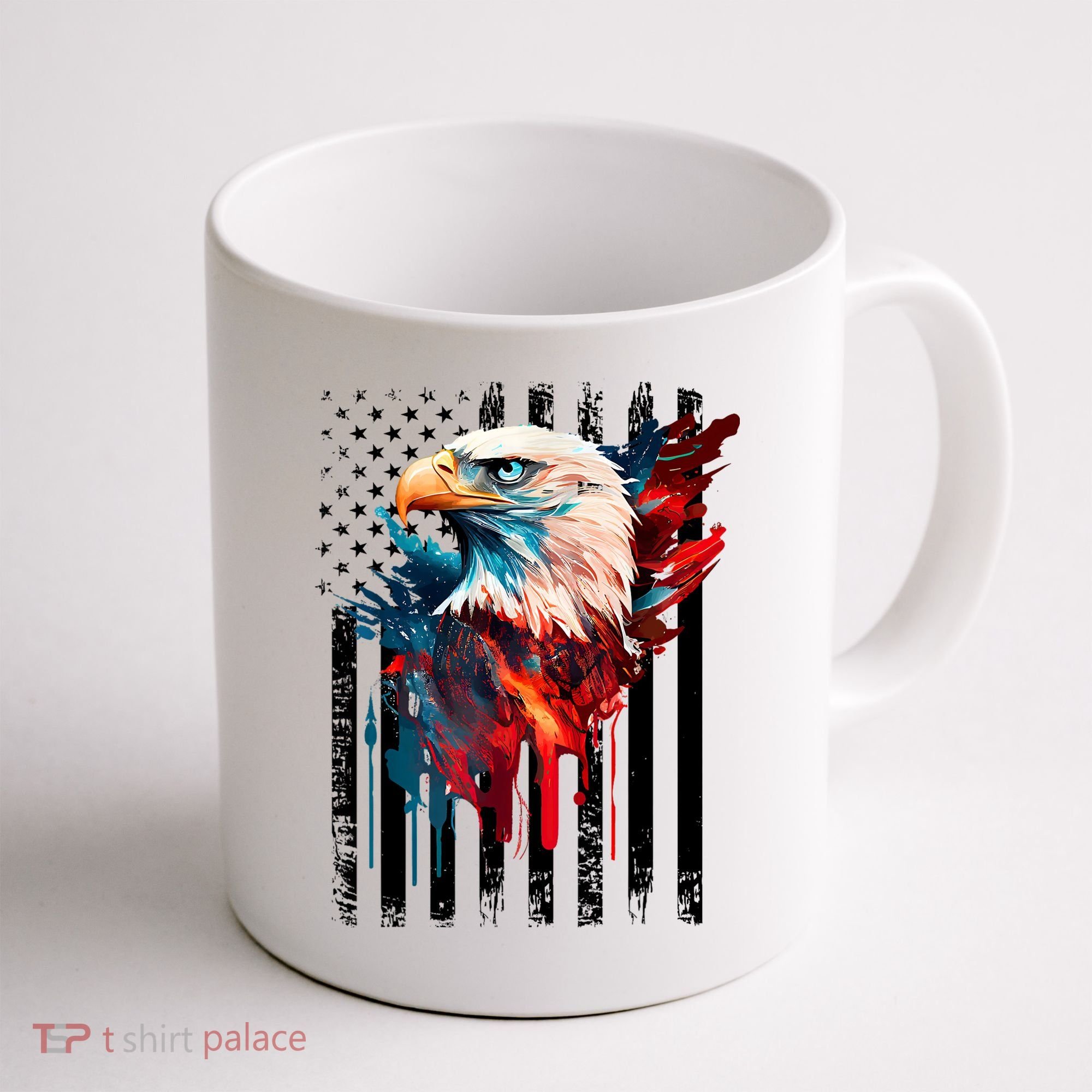 American Flag Eagle Patriots America Eagle Coffee Mug