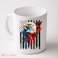 American Flag Eagle Patriots America Eagle Coffee Mug thumb 0