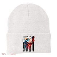 American Flag Eagle Patriots America Eagle Beanie thumb 0