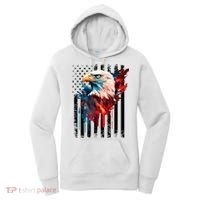 American Flag Eagle Patriots America Eagle Women's Hoodie thumb 0
