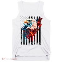 American Flag Eagle Patriots America Eagle Tank Top thumb 0