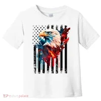 American Flag Eagle Patriots America Eagle Toddler T-Shirt thumb 0