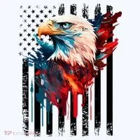 American Flag Eagle Patriots America Eagle Women's T-Shirt thumb 6