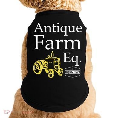 Antique Farm Equipment Doggie Tank