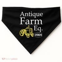Antique Farm Equipment USA-Made Doggie Bandana thumb 0