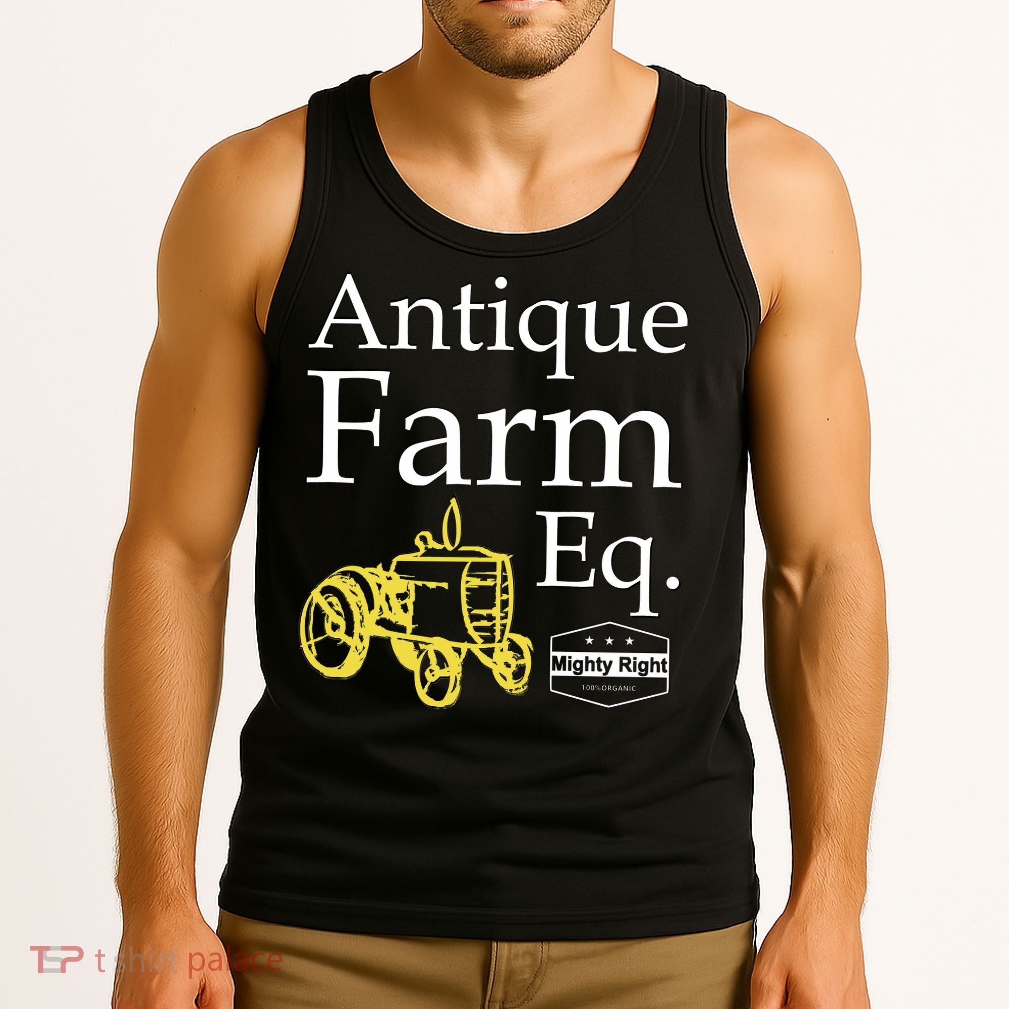 Antique Farm Equipment Tank Top