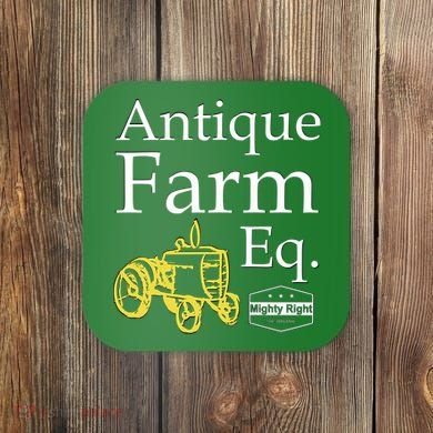 Antique Farm Equipment Coaster