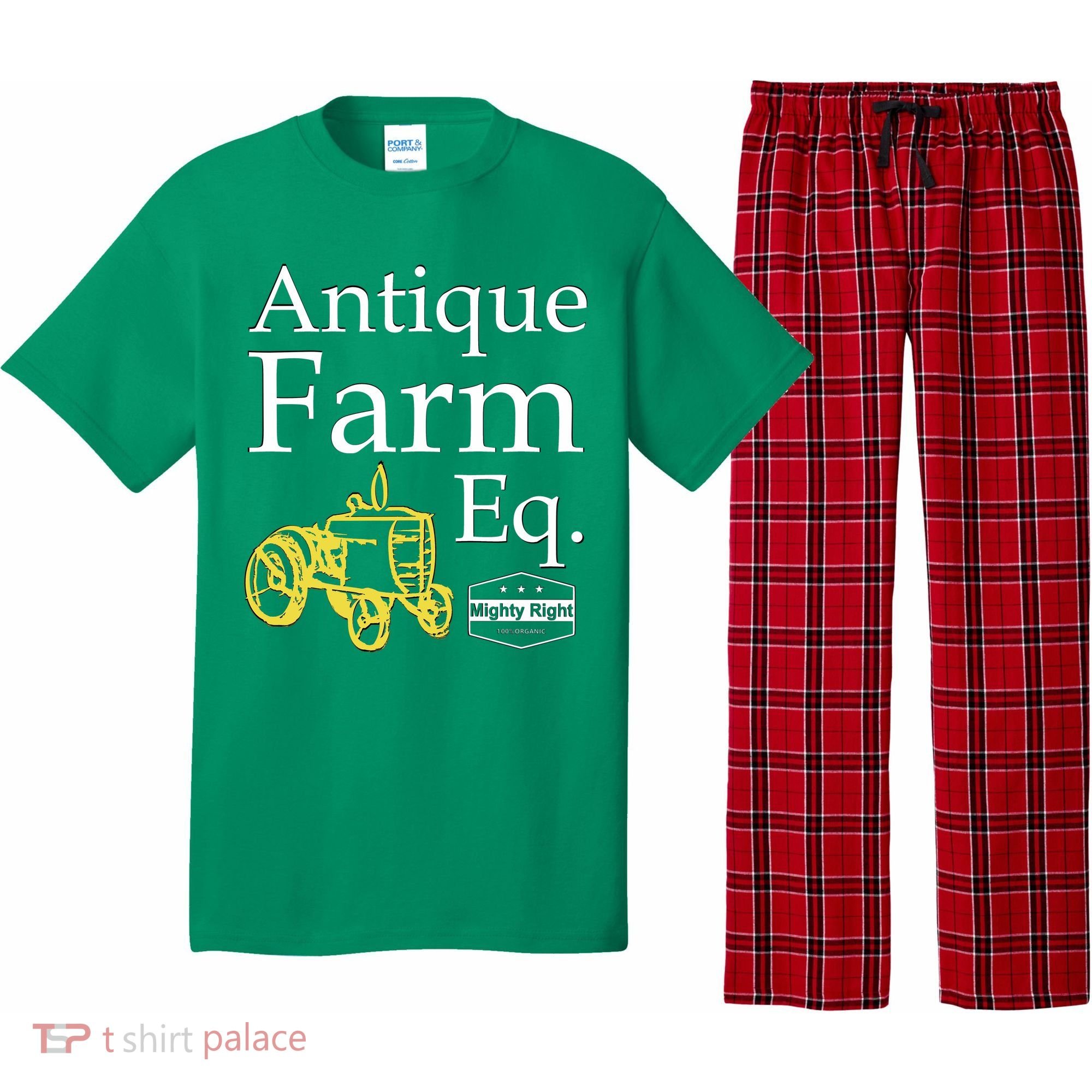Antique Farm Equipment Pajama Set