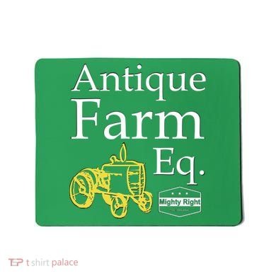 Antique Farm Equipment Mousepad