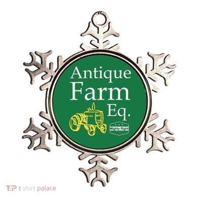 Antique Farm Equipment Ornament