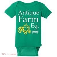 Antique Farm Equipment Baby Bodysuit thumb 0