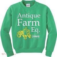 Antique Farm Equipment Kids Sweatshirt thumb 0