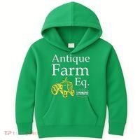 Antique Farm Equipment Kids Hoodie thumb 0