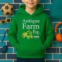 Antique Farm Equipment Kids Hoodie thumb 2