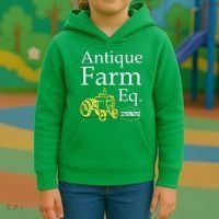 Antique Farm Equipment Kids Hoodie thumb 3