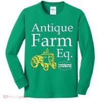Antique Farm Equipment Kids Long Sleeve Shirt thumb 0