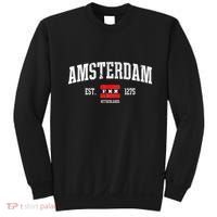 Amsterdam Flag Est. 1275 Netherlands Souvenir Sweatshirt thumb 0