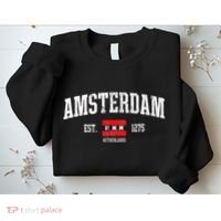 Amsterdam Flag Est. 1275 Netherlands Souvenir Sweatshirt thumb 2