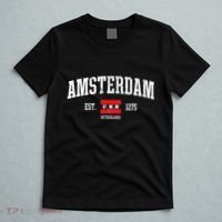 Amsterdam Flag Est. 1275 Netherlands Souvenir T-Shirt thumb 5