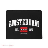 Amsterdam Flag Est. 1275 Netherlands Souvenir Mousepad thumb 0