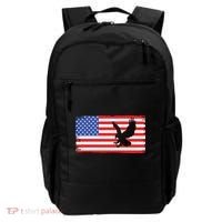 American Flag Flying Eagle Backpack thumb 0
