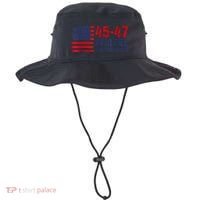 American Flag Fulfill The Mandate 45 47 Bucket Hat thumb 0