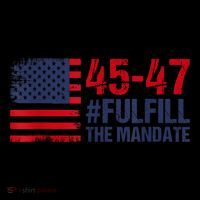 American Flag Fulfill The Mandate 45 47 Coffee Mug thumb 5