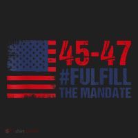 American Flag Fulfill The Mandate 45 47 Beanie thumb 2