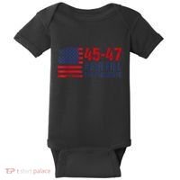 American Flag Fulfill The Mandate 45 47 Baby Bodysuit thumb 0