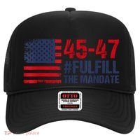 American Flag Fulfill The Mandate 45 47 Hat thumb 0