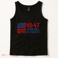 American Flag Fulfill The Mandate 45 47 Tank Top thumb 2