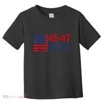 American Flag Fulfill The Mandate 45 47 Toddler T-Shirt thumb 0