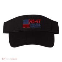 American Flag Fulfill The Mandate 45 47 Visor thumb 0