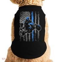 American Flag Four Wheeler Quad Atv Riding Gift Doggie Tank thumb 0