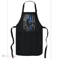 American Flag Four Wheeler Quad Atv Riding Gift Apron thumb 0