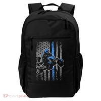 American Flag Four Wheeler Quad Atv Riding Gift Backpack thumb 0