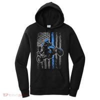 American Flag Four Wheeler Quad Atv Riding Gift Women's Hoodie thumb 0