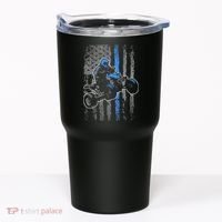 American Flag Four Wheeler Quad Atv Riding Gift Tumbler thumb 0